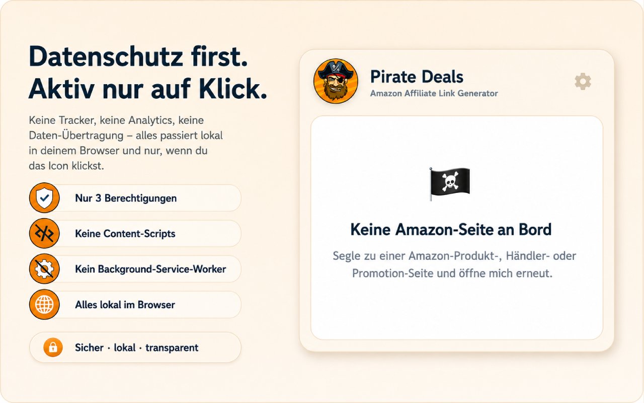 Datenschutz first. Aktiv nur auf Klick.