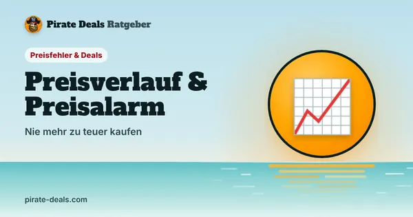 Titelbild: Preisverlauf & Preisalarm – Nie mehr zu teuer kaufen