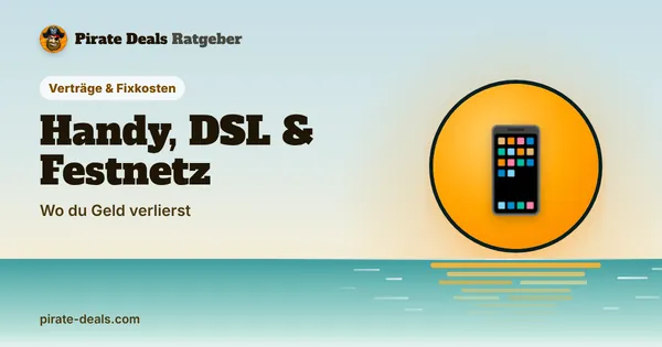 Titelbild: Handy, DSL & Festnetz – Wo du Geld verlierst