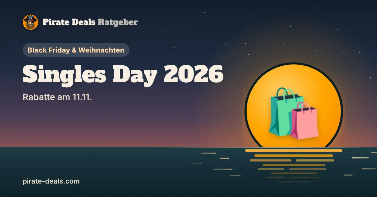 Titelbild: Singles Day 2026: Am 11.11. kommt die erste große Rabattwelle – so nutzt du sie