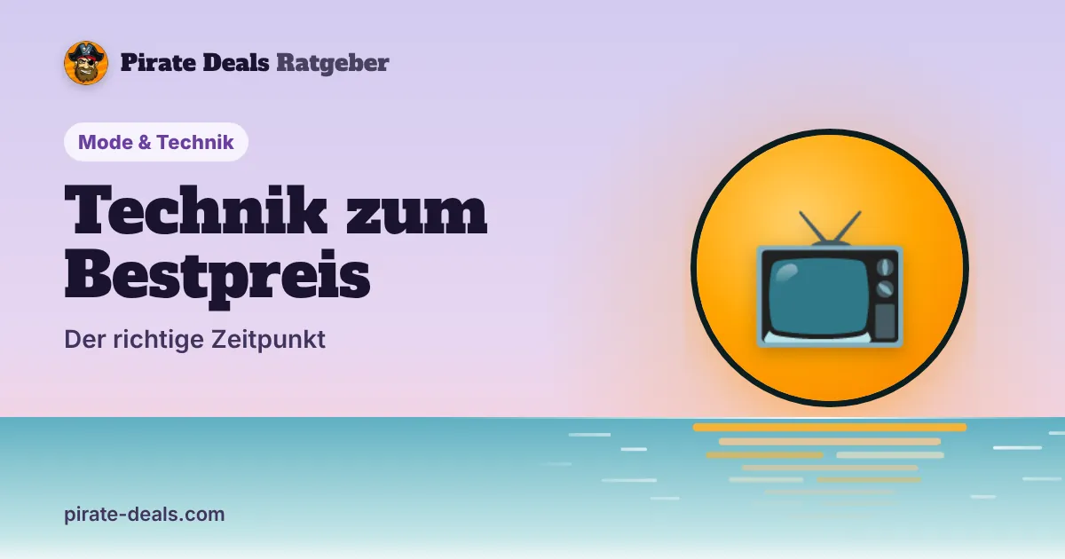 Titelbild: Technik günstig kaufen: Wann Fernseher, Smartphones und Kopfhörer am billigsten sind