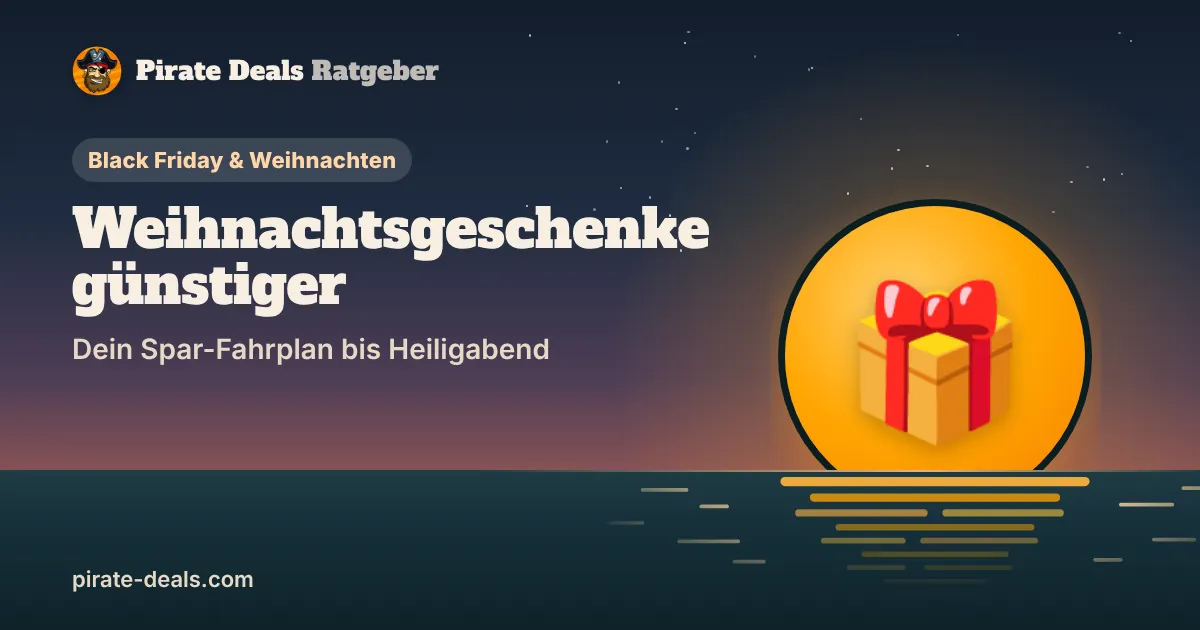 Titelbild: Weihnachtsgeschenke günstig kaufen: Dein Spar-Fahrplan bis Heiligabend
