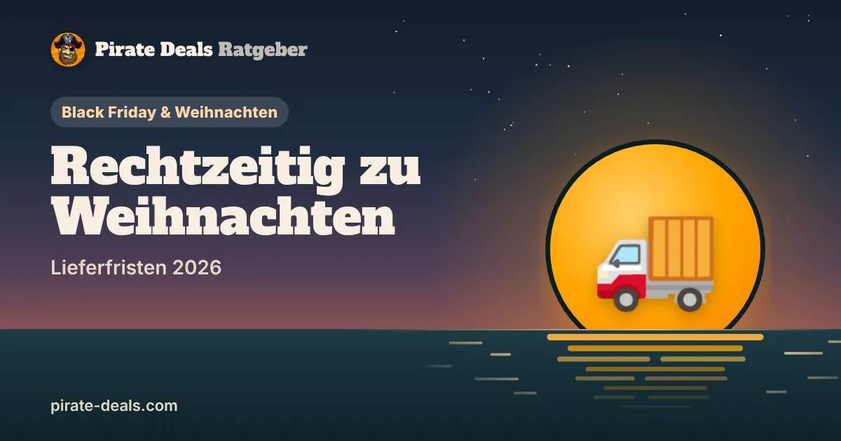 Titelbild: Bis wann Weihnachtsgeschenke bestellen? Lieferfristen 2026 im Überblick